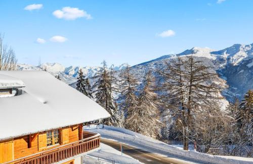 Vex Apartment | Studio rénové avec vue sur les montagnes