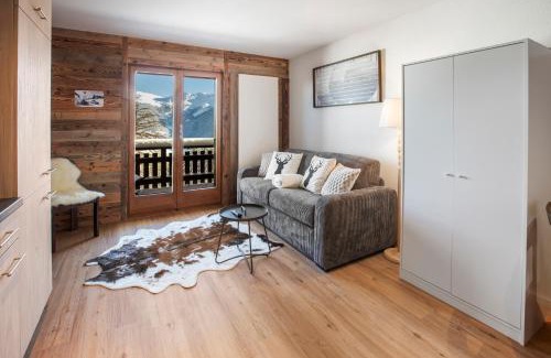 Vex Apartment | Studio rénové avec vue sur les montagnes