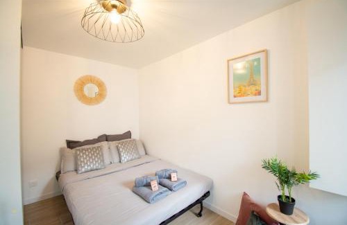 Petit-Ivry Apartment | Studio rénové calme et cosy (10' Paris Pte d'Ivry)