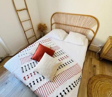 Luxeuil-les-Bains Apartment | Studio Renard, style bohème et atypique, Curistes