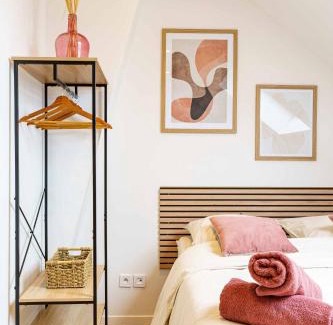 Saint-Quentin Apartment | Studio Séduisant 2pers wifi gare