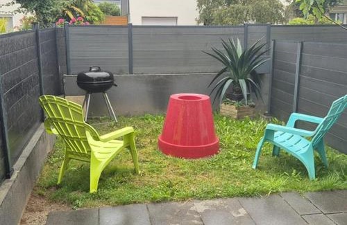 Saint-Brieuc Apartment | studio saint brieuc avec jardin