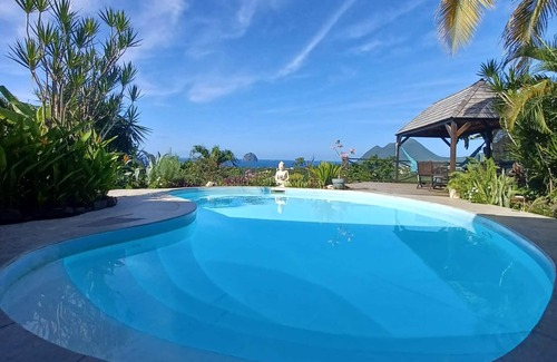 Le Diamant Apartment | Studio sea view and pool