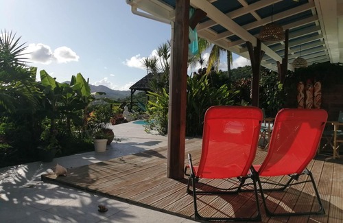 Le Diamant Apartment | Studio sea view on the rock and the bay of the Diamond