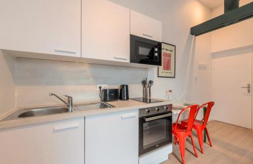 Annappes Apartment | Studio sous les combles côté cour, parking gratuit