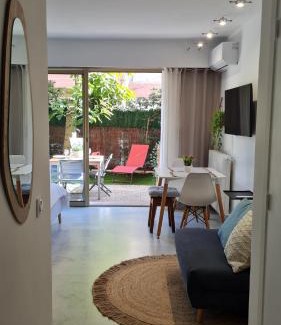 Juan-les-Pins Apartment | Studio Sun-Beach avec parking et jardin - 500m des plages de Juan Les Pins
