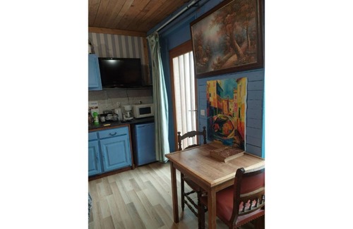 Crasville-la-Mallet Apartment | Studio veranda