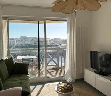 Mimizan-Plage Apartment | Studio vue mer