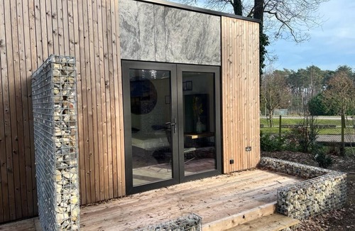 Zutendaal House | Studio with a terrace