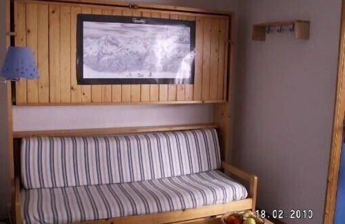 Vallandry Apartment | Studio with cabin in family resort in the heart of Paradiski