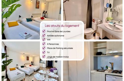 Lourdes Apartment | " Studio Zen Lourdes " 4 personnes - Centre Ville