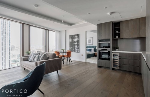 Vauxhall Apartment | Stunning 1-bedroom apartment in Nine Elms