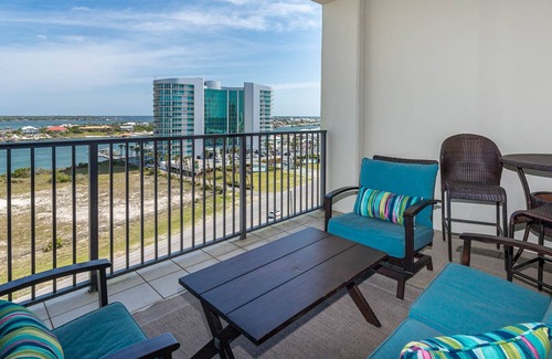 Orange Beach East Condo | Stunning 1 Bedroom River View Condo at Phoenix IX 911