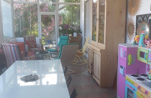 Bastia House | Stunning 19th century Maison de Maître with sea view swimming pool in garden centre ville