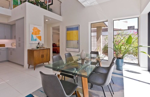 Baristo House | Stunning 3-bedroom, 3.5-bath Palm Springs Home with Pool/Spa and Mountain Views