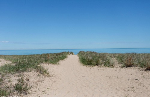 Michigan City House | Stunning 4 Bed, 3 1/2 Bath with private putting green!