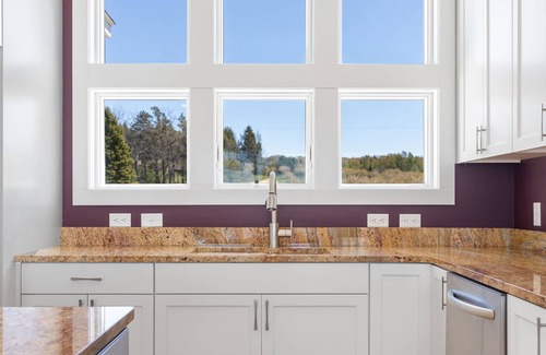 Ludington House | Stunning 6-bedroom house with private beach on Lake Michigan