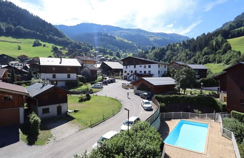 Areches Apartment | Stunning 6-Person Duplex - Ski, Summer Fun, WiFi, Garage, Pool