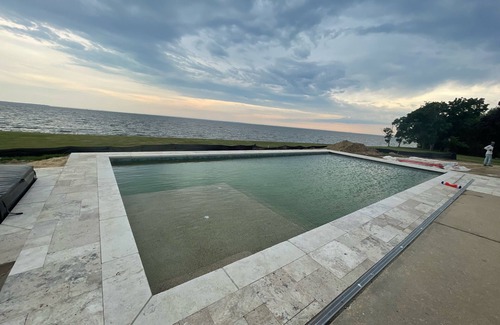Rock Hall Villa | Stunning 9-Bedroom Villa on the Chesapeake Bay: Pool, Hot Tub, Boat Dock & Sauna