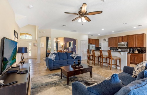 Watersong Villa | Stunning and spacious, Lake View Home with Private South Facing Pool and Spa