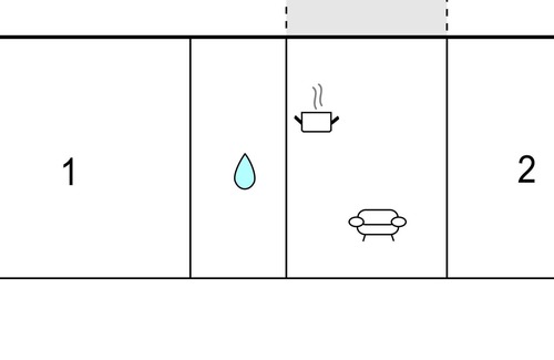 Genoa Apartment | Stunning Apartment in Genova With 2 Bedrooms and Wifi