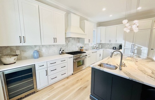 The Pines House | Stunning contemporary home with a private pool and walking distance to the beach