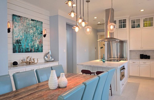 Beachtown House | STUNNING! CUSTOM BEACH HOUSE, HOT TUB, BEACH JUST STEPS AWAY