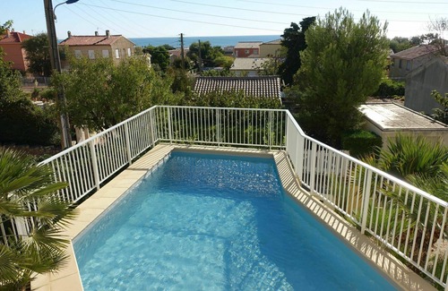 Saint-Pierre-la-Mer House | Stunning private villa for 6 guests with WIFI, A/C, private pool, TV and terrace