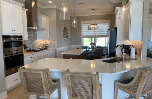 Sumter County House | Stunning Golf Course Home w/Pool, Spa, & Summer Kitchen in Moultrie Creek