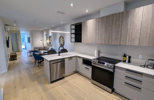 Plateau Mont Royal Apartment | Stunning Historic Apartment with Parc Lafontaine View