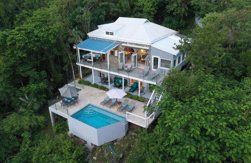 Estate Enighed Villa | Stunning home. Amazing views,6 bdrm, private pool-Cruz Bay Rennovated, Generator