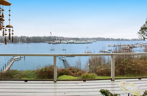 Bainbridge Island House | Stunning island home with water views, 2 kitchens, game room & wine cellar