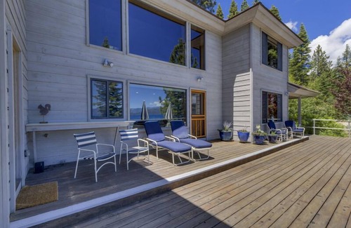 Tahoe City House | Stunning Lakefront Estate 4 acres with private pool beach piers and buoys. Incredible views!