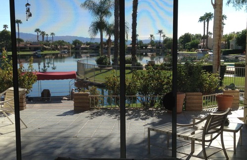 Rancho Mirage Condo | STUNNING LAKEFRONT HOME! High ceilings, GORGEOUS VIEWS and Modern Space!