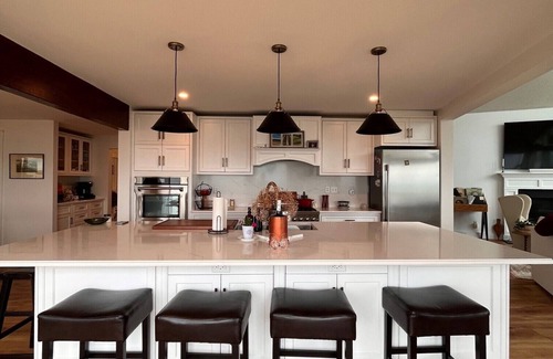 Naples Other | Stunning Lakeview! 5-bedroom farmhouse w/in ground heated pool and hot tub
