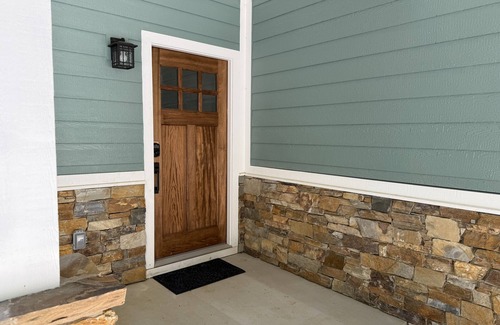 Marion Apartment | Stunning mountain view home in Little Switzerland with large viewing deck
