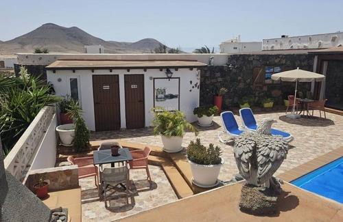 Lajares Apartment | Stunning New Villa with Private Pool and Terrace in Charming Lajares