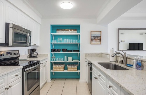 Jacksonville Beach Condo | Stunning ocean front views from 9th floor 2/2 condo