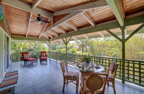 Keaau House | Stunning Ocean and Mauna Kea Views