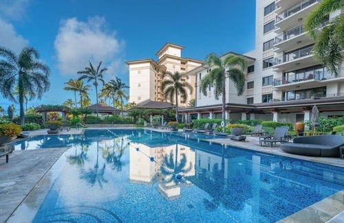 Ko Olina Condo | Stunning Ocean View Luxury Suite - Ko Olina Beach Villas O421 End Unit