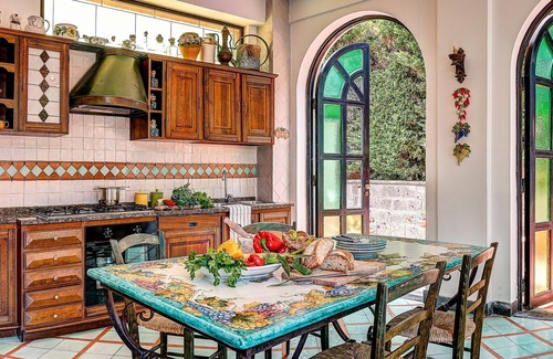 Sant'Agnello Villa | Stunning private villa with A/C, WIFI, private pool, TV, patio and panoramic view, close to Sorr.
