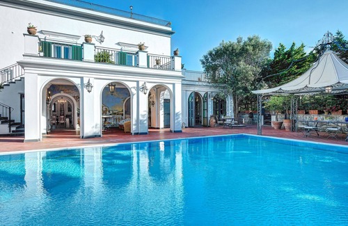 Sant'Agnello Villa | Stunning private villa with A/C, WIFI, private pool, TV, patio and panoramic view, close to Sorr.
