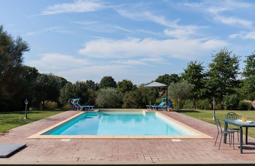 Manziana Villa | Stunning private villa for 6 guests with private pool, WIFI, A/C, TV, patio and pets allowed