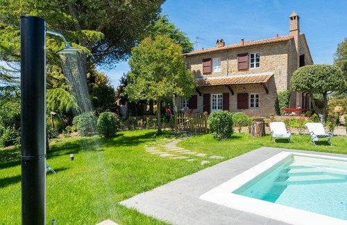 Gambassi Terme Villa | Stunning private villa with A/C, WIFI, private pool, TV and panoramic view, close to San Gimignano