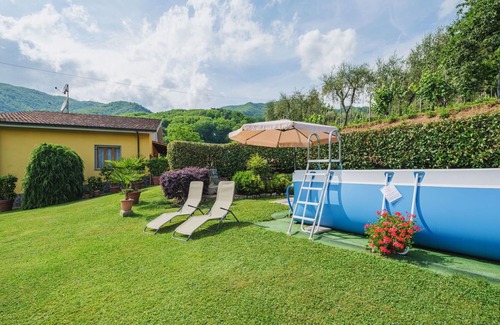 Villa A Roggio House | Stunning private villa with WIFI, A/C, private pool, TV, terrace, pets allowed and panoramic view