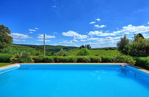 Monsanto Villa | Stunning private villa with private pool, A/C, WIFI, patio, panoramic view, close to San Gimignano