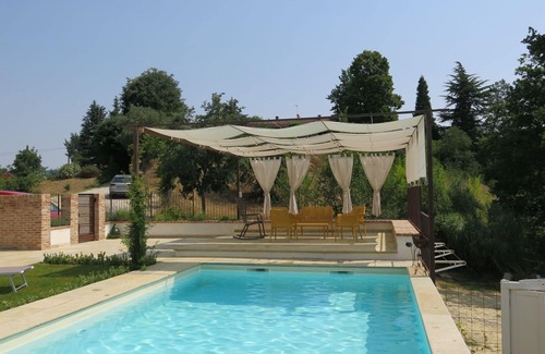San Desiderio Villa | Stunning private villa for 10 guests with WIFI, A/C, private pool, TV and patio