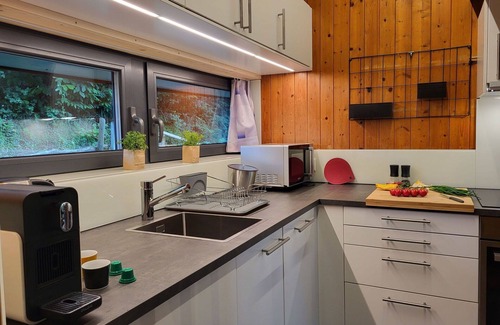Monteggio House | Stunning private villa for 6 guests with WIFI, TV and balcony