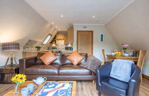 Kilfinnan House | Stunning private villa for 4 guests with WIFI, TV, balcony and panoramic view