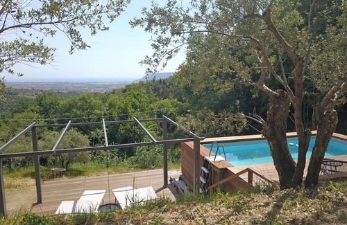 Fosdinovo Villa | Stunning private villa with private pool, WIFI, TV, patio and panoramic view, close to La Spezia
